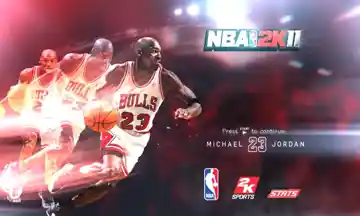 NBA 2K11 (USA) screen shot title